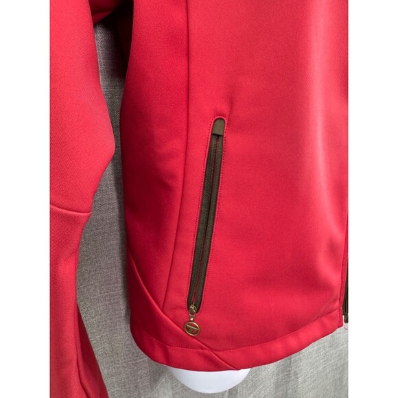 Columbia Titanium Softshell Fleece Lined Packable Women's Coat Size M Red Olive - Picture 5 of 14